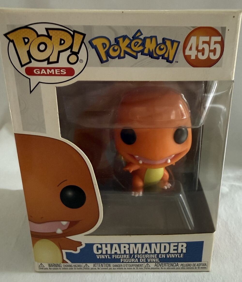 Funko Pop! Games Pokemon Charmander #455 Vinyl Figure New In Box